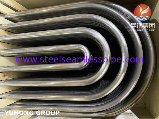 Tuyaux de nickel en alliage U ASME SB163 Monel 400 UNS N04400 Tuyaux sans couture