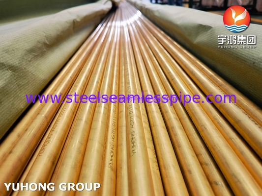 Pour les tubes sans couture en alliage de cuivre, la norme ASME SB111/ASTM B111 C68700
