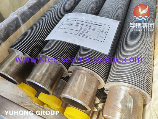 Tubes à aileron soudés à haute fréquence en acier allié P22 pour la récupération de chaleur