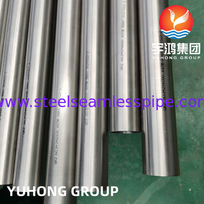 Astm B861 Gr.2 Pipe sans soudure en alliage de titane pour l'industrie maritime