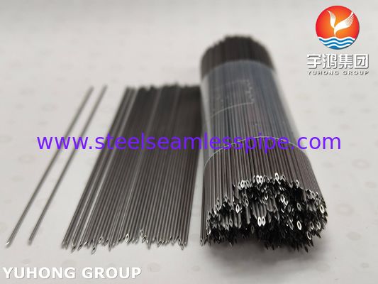 Tube d'aiguille à demeure veineuse en acier inoxydable pour administration de médicaments ISO9626 SUS304