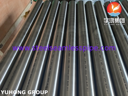 Tube sans soudure en acier inoxydable ASTM A269 TP304L, tube d'échangeur de chaleur, recuit brillant