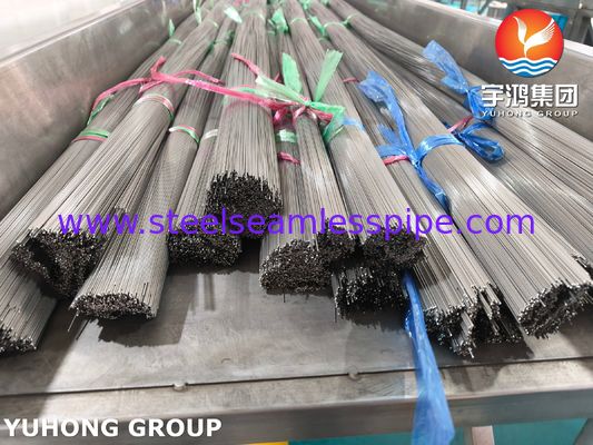 SUS304 SUS316L Stainless Steel Capillary Medical Tube For Syringes Catheters ISO9626