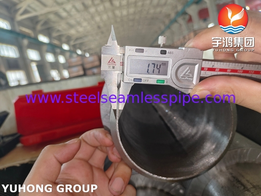 Alloy Steel Seamless Pipe, ASME SA335 P9, Solid Fin Tube, For HRSG System
