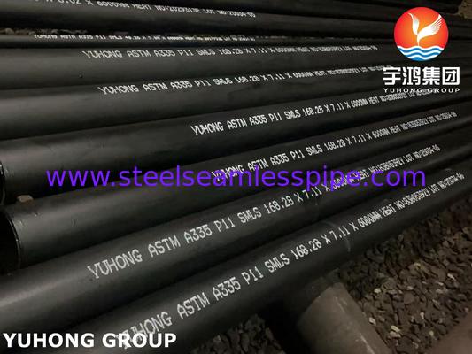 ASTM A335 P11 Tuyau en acier allié ferritique sans soudure pour service à haute température
