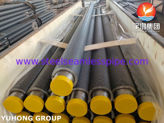 Tube à ailettes HWF en acier allié ASTM A335 P9 pour centrale électrique