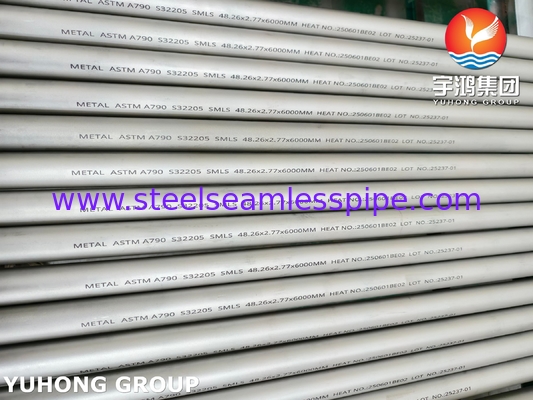 ASTM A790 UNS S32205 Tubes sans soudure et soudés en acier inoxydable duplex (ferritique/austénitique)