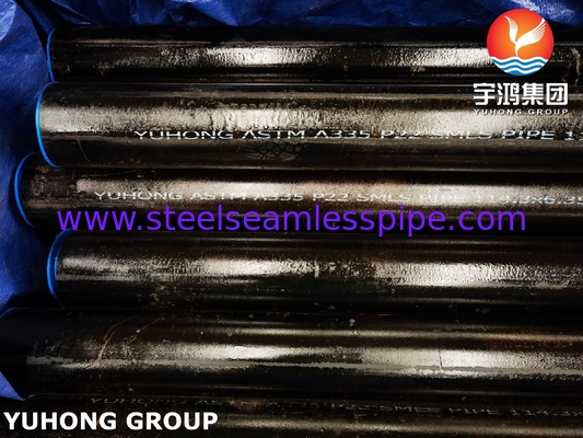 Pipe sans soudure en acier allié ASTM A335 P22 pour une utilisation à haute température