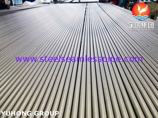 ASME SB338 Grade 2 UNS R50400 Tubes sans soudure en titane, résistantes à la corrosion pour les échangeurs de chaleur chimiques, marins et thermiques