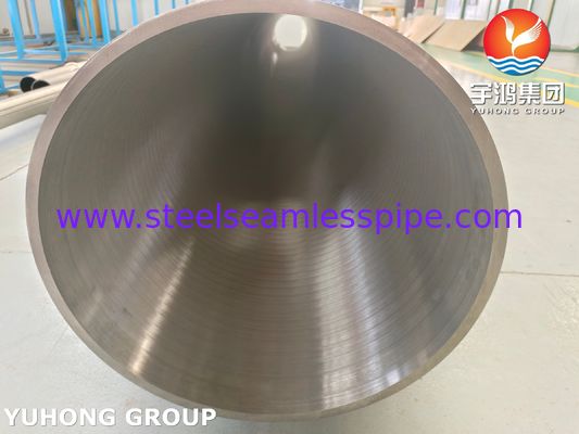 ASME SB165 UNS N04400 Pipe en alliage de nickel monel 400 66Ni/34Cu sans soudure