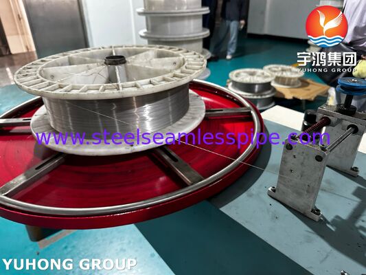 Tube capillaire hypodermique médical ISO9626 SUS304 pour la production d'aiguilles d'injection