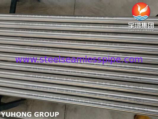 Tube sans soudure en alliage 20 (UNS N08020) ASTM B729, résistant à la corrosion pour environnements acides