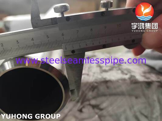 ASME SB444 N06625 Tube en alliage de nickel Inconel 625 pour échangeur de chaleur, gaz pétrolier offshore marin et traitement chimique