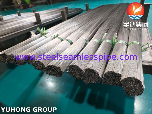 SUS304 ISO9626 Tubes capillaires en acier inoxydable soudés pour aiguille hypodermique médicale