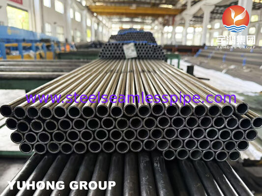 Tubes d'échangeur de chaleur ASTM A179, tubes en acier à faible teneur en carbone sans soudure