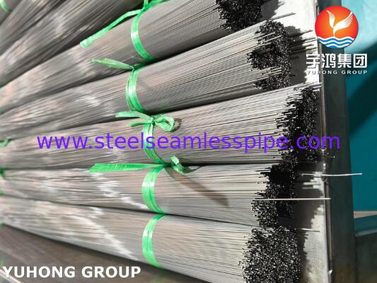 SS304 Tubes médicales capillaires en acier inoxydable soudés pour tube d'aiguille d'injection IV ISO9626