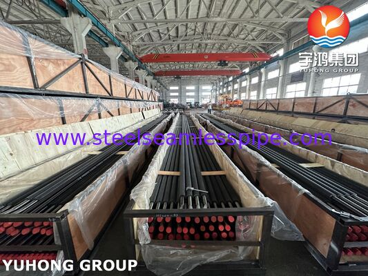 ASTM A213 T91 Tubes sans soudure en acier allié avec tubes à nageoires serrées CS, HRSG (générateur de vapeur de récupération de chaleur)