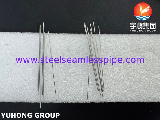 SUS304 26G Tubes d'aiguille en acier inoxydable à coupe arrière pour aiguilles EMG ISO9626