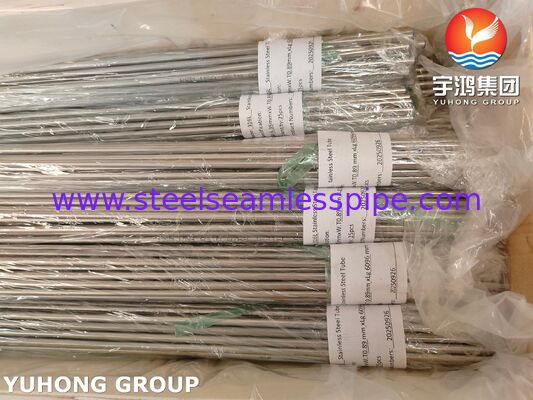 ASTM A269 TP316L BA Tubes soudés en acier inoxydable pour le transport de fluides et de gaz de précision
