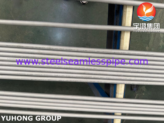 ASME SB163 UNS N08825 Tubes sans soudure Inconel 825, acier allié Ni-Cr-Mo-Cu pour condensateurs et échangeurs de chaleur