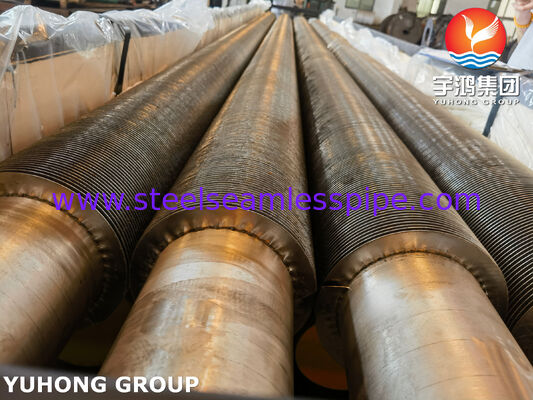 Tubes à ailettes ASTM A269 TP321 HFW pour la récupération de chaleur résiduelle
