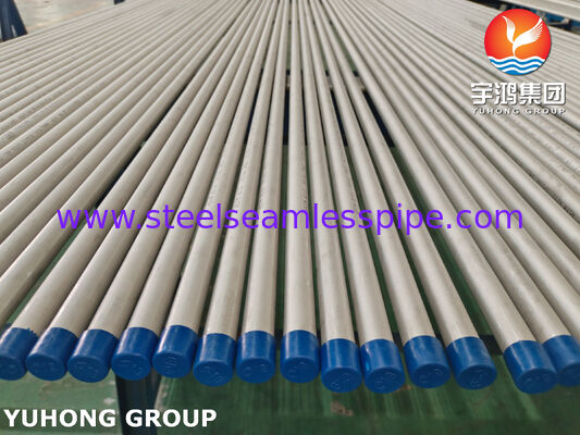 ASTM A213 TP316L 1.4404 Tubes en acier inoxydable sans soudure pour le traitement de l' eau, ET / HT
