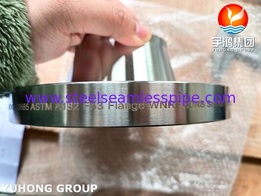 ASTM A182 F53 UNS S32750 Super Duplex 2507 Bride ASME B16.5 Résistant à la Corrosion Haute Pression