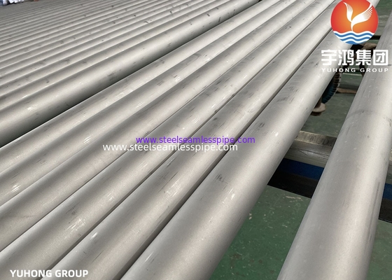 Tuyau sans couture de finition chaud ASTM A312/A312M-17 d'acier inoxydable
