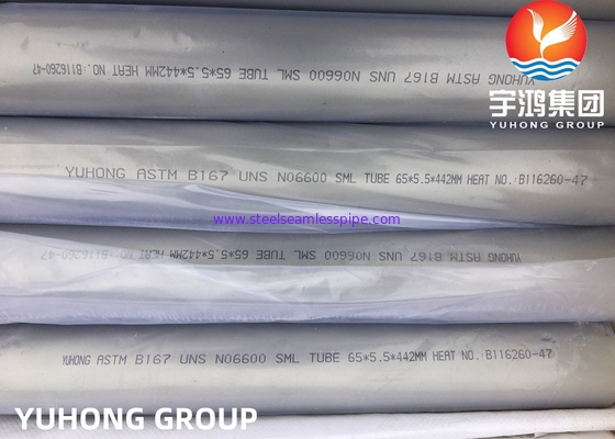NICKELEZ le TUYAU SANS COUTURE ASME SB167 du TUBE INCONEL Inconel 600/alliage 600/UNS N06600 d'ALLIAGE