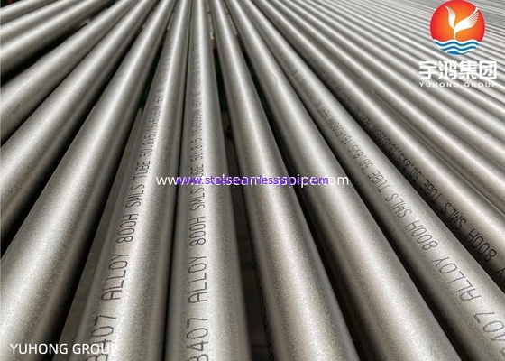 Tube Incoloy d'alliage de nickel B407/B829 d'ASTM 800 1,4876 800H et 800HT 1,4958 825 2,4858