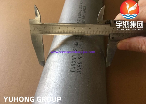 MONEL DU TUYAU ASTM B163/B165 D'ALLIAGE DE NICKEL 400/2,4360, MONEL K500/2,4375