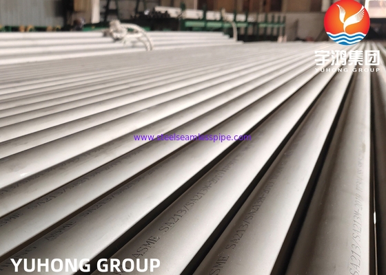 Tube ASME SA213 TP304/1,4301 HT d'échangeur de chaleur de tube d'acier inoxydable et ET