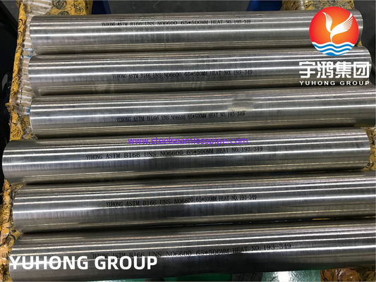 Alliage de nickel d'ASTM B166 UNS N06600 Inconel 600 autour de lumineux de barre recuit