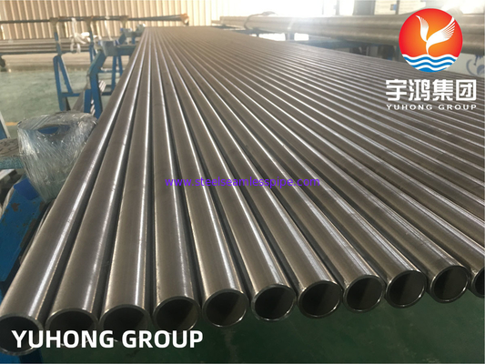 ASTM B163 INCONEL 825 / UNS N08825 ALLOY PIPE sans soudure NICKEL HT/UT Disponible