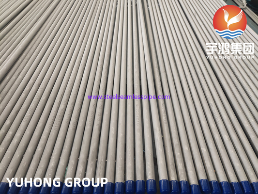ASTM A269 TP304 Tubes sans soudure en acier inoxydable pour tubes de chaudière ET Disponible