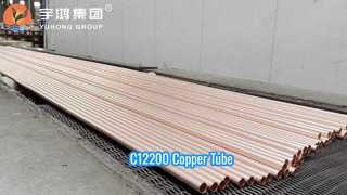 Tube en cuivre ASTM B111 UNS C12200 DHP pour CVC et échangeur de chaleur