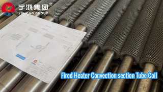 Tube d'aileron dentelé hélicoïdal d'acier inoxydable d'ASTM A312 TP347 HFW pour l'application allumée d'appareil de chauffage